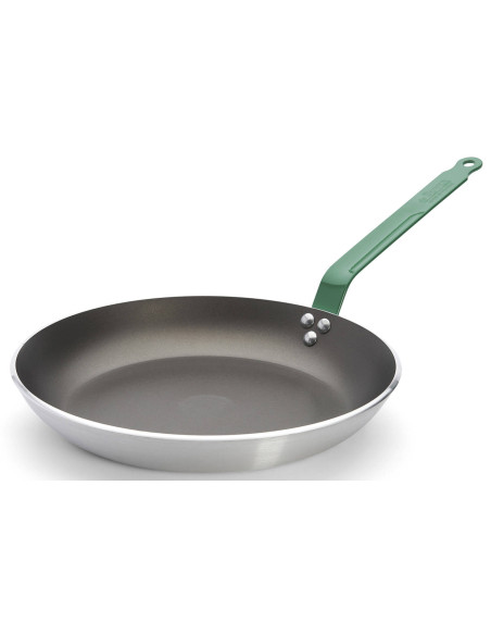 Sartén antiadherente de aluminio verde De Buyer Choc Resto Inducción
