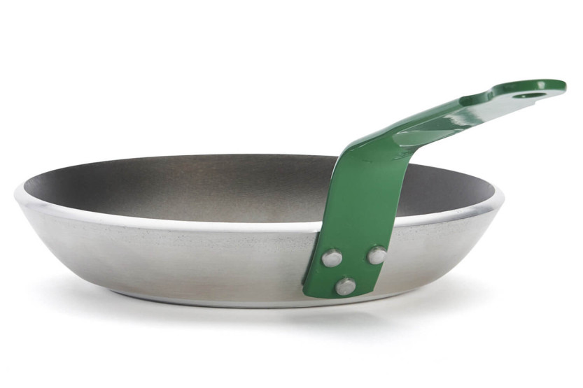 Sartén antiadherente de aluminio verde De Buyer Choc Resto Inducción