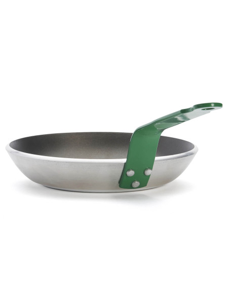 De Buyer Choc Resto Frigideira antiaderente de alumínio verde para indução