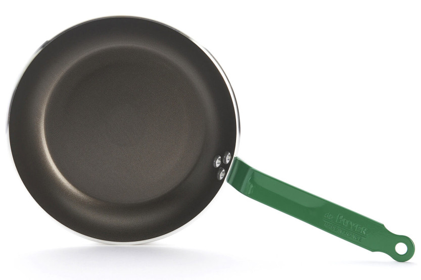 De Buyer Choc Resto Induktionsgrön non-stick stekpanna i aluminium