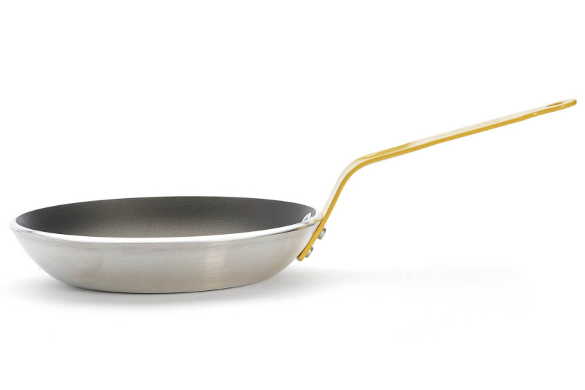 Padella antiaderente in alluminio giallo De Buyer Choc Resto Induction