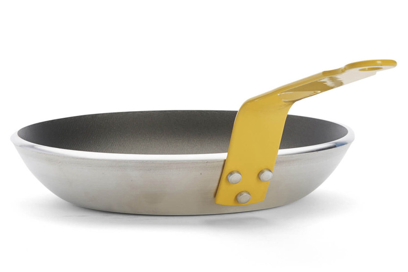 Sartén antiadherente de aluminio amarillo De Buyer Choc Resto Inducción