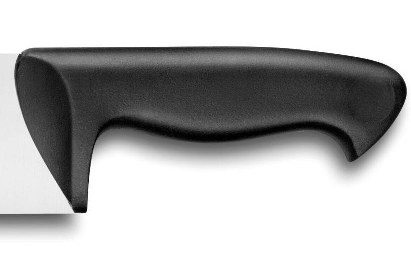 Fischmesser mit breiter Klinge mit Wellenschliff 32 Dumas Thermo Black 45cm Griff aus gegossenem Kunststoff