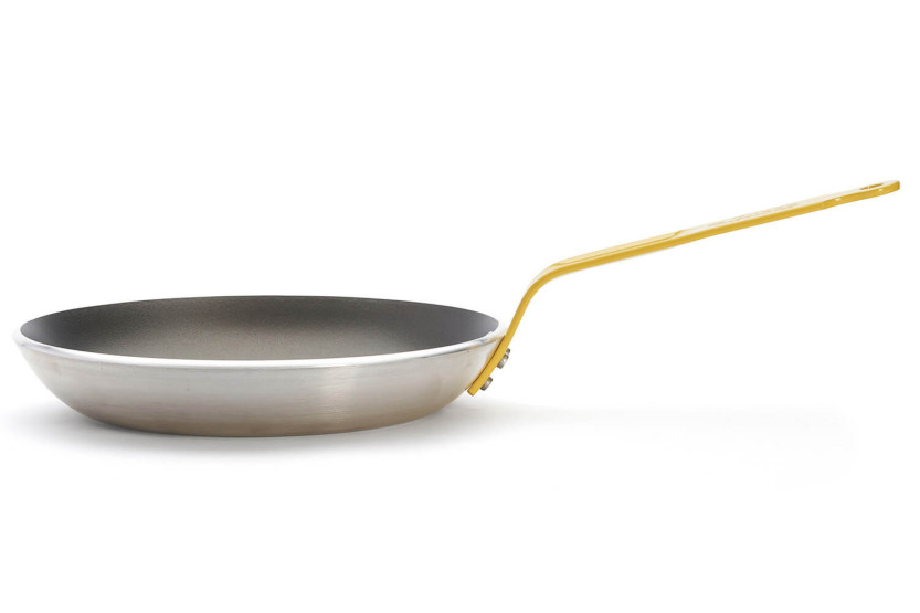 Padella antiaderente De Buyer Choc Resto Induction in alluminio giallo