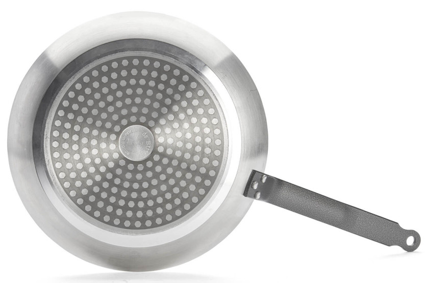 De Buyer Choc Resto Induktion gul aluminium non-stick stekpanna