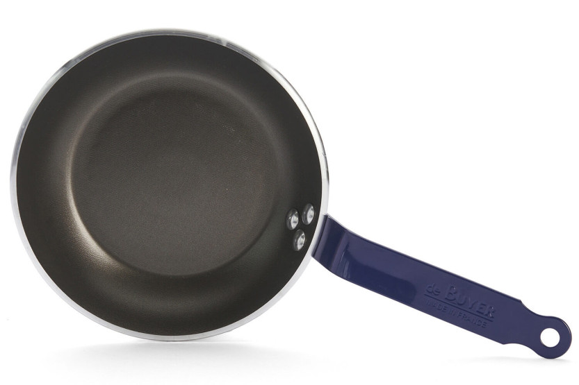 De Buyer Choc Classic HACCP blå non-stick stekpanna i aluminium