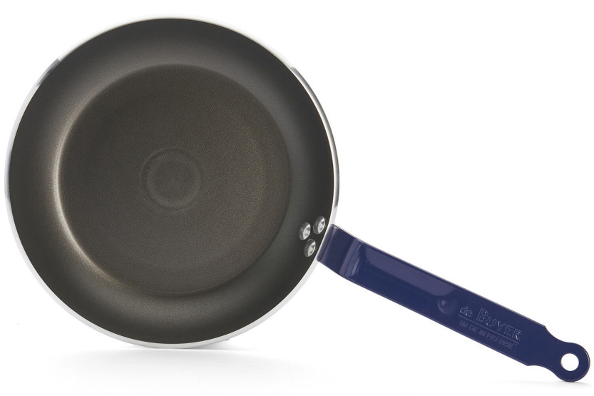 De Buyer Choc Classic HACCP blå non-stick stekpanna i aluminium