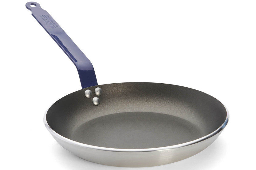 Sartén antiadherente de aluminio azul HACCP De Buyer Choc Classic