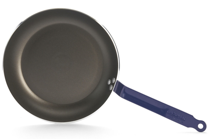 Sartén antiadherente de aluminio azul HACCP De Buyer Choc Classic