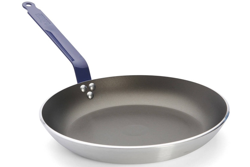Sartén antiadherente de aluminio azul HACCP De Buyer Choc Classic