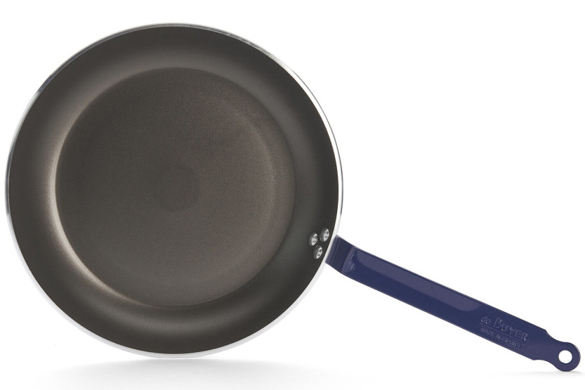 De Buyer Choc Classic HACCP blå non-stick stekpanna i aluminium