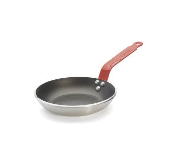 De Buyer Choc Classic HACCP röd non-stick stekpanna i aluminium