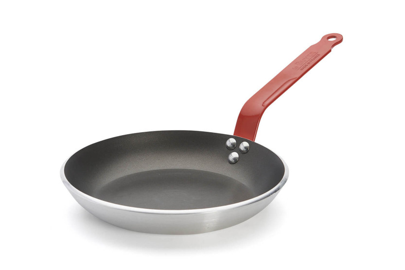 De Buyer Choc Classic HACCP röd non-stick stekpanna i aluminium