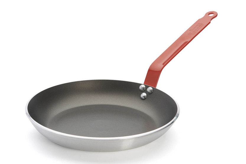 De Buyer Choc Classic HACCP röd non-stick stekpanna i aluminium
