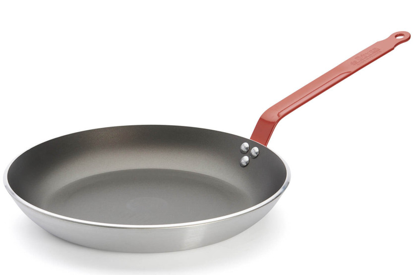 De Buyer Choc Classic HACCP röd non-stick stekpanna i aluminium