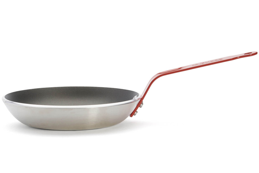 Frigideira antiaderente de alumínio vermelho De Buyer Choc Classic HACCP