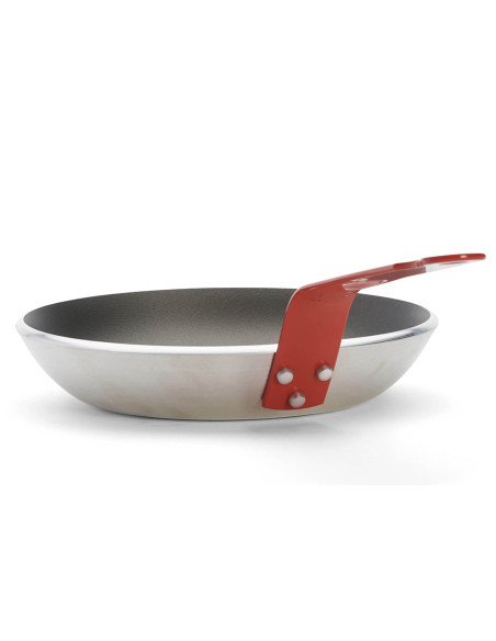 Sartén antiadherente de aluminio roja De Buyer Choc Classic HACCP