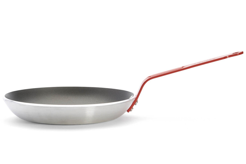 De Buyer Choc Classic HACCP röd non-stick stekpanna i aluminium
