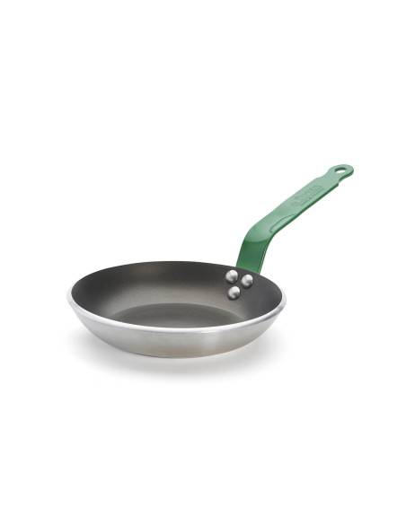 Sartén antiadherente de aluminio De Buyer Choc Classic HACCP verde