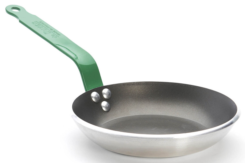 De Buyer Choc Classic HACCP groene aluminium koekenpan met antiaanbaklaag