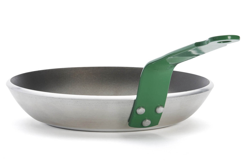 Frigideira antiaderente de alumínio De Buyer Choc Classic HACCP verde