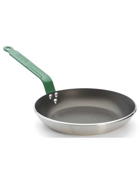 Sartén antiadherente de aluminio De Buyer Choc Classic HACCP verde