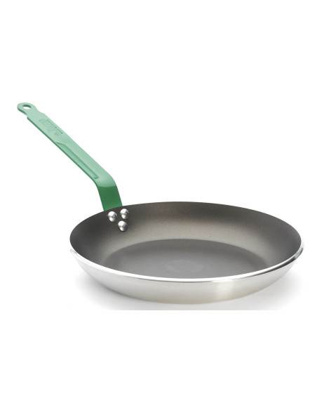 Sartén antiadherente de aluminio De Buyer Choc Classic HACCP verde