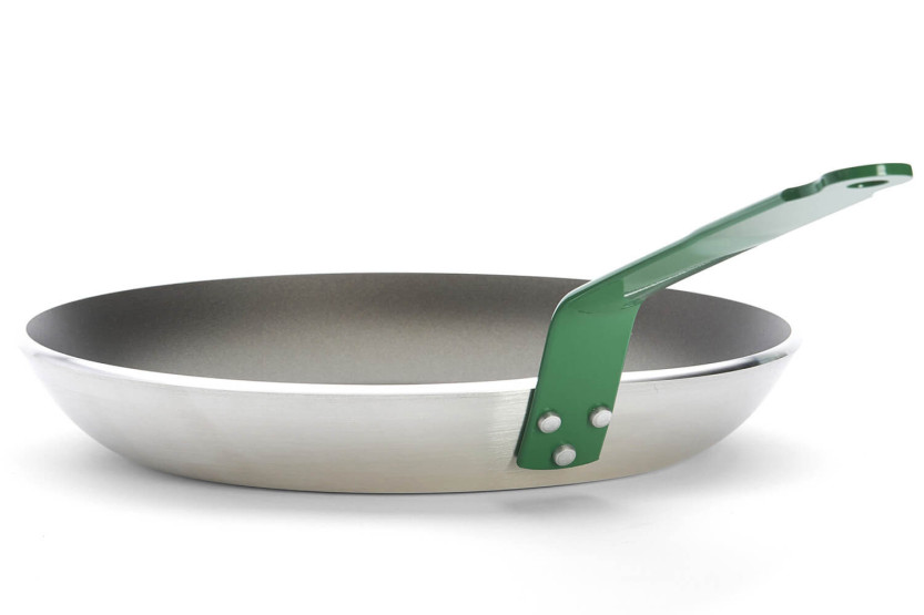 Sartén antiadherente de aluminio De Buyer Choc Classic HACCP verde