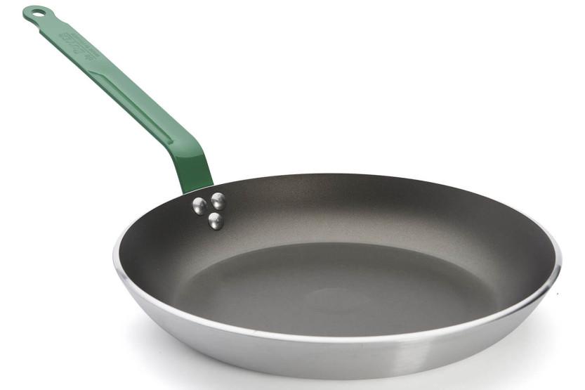 Sartén antiadherente de aluminio De Buyer Choc Classic HACCP verde
