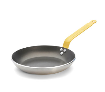 De Buyer Choc Classic HACCP gul aluminium non-stick stekpanna 2