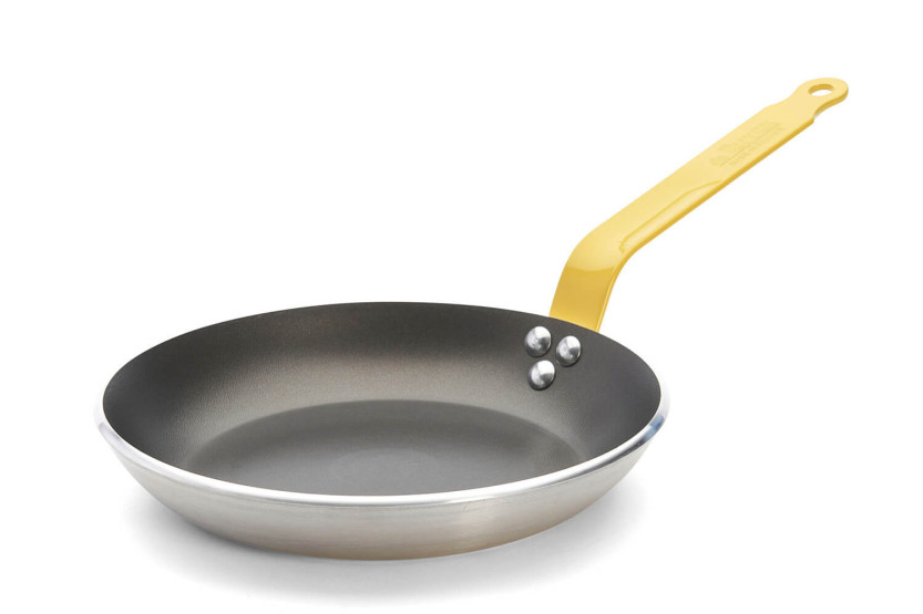 Sartén antiadherente de aluminio amarilla HACCP De Buyer Choc Classic
