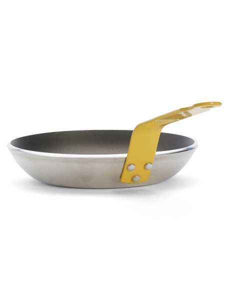 Sartén antiadherente de aluminio amarilla HACCP De Buyer Choc Classic