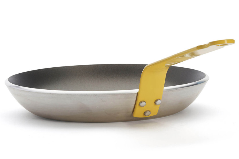 Sartén antiadherente de aluminio amarilla HACCP De Buyer Choc Classic