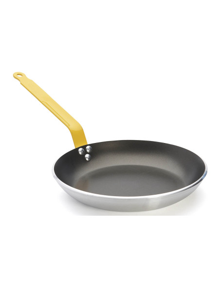 Sartén antiadherente de aluminio amarilla HACCP De Buyer Choc Classic