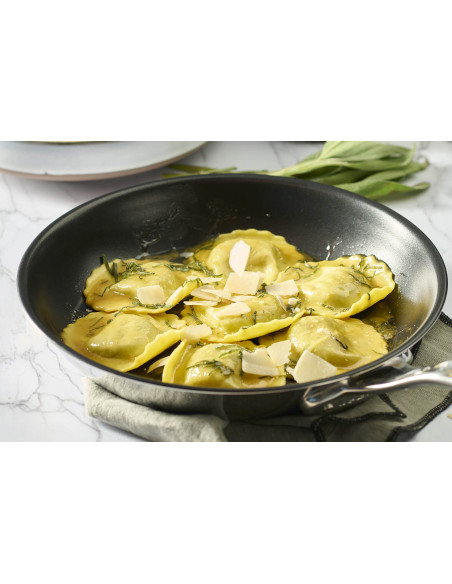 De Buyer Affinity 5-lags keramisk belagt non-stick stekepanne i rustfritt stål