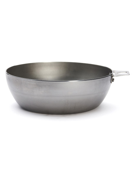 De Buyer Mineral B Twisty 24cm teräksinen maalaismainen paistinpannu