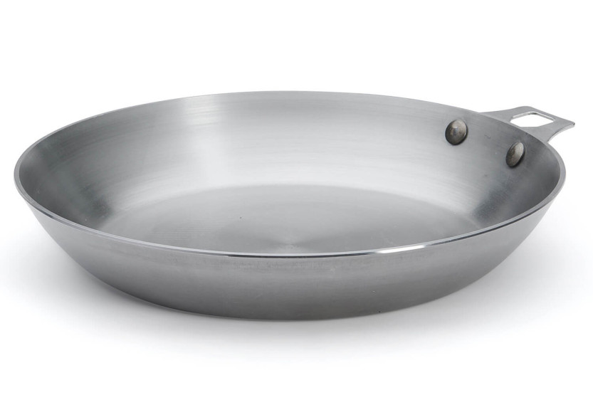 De Buyer Mineral B Twisty stekpanna av stål