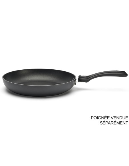 De Buyer Choc Intense Twisty non-stick smidd stekpanna i aluminium