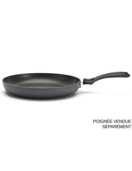 De Buyer Choc Intense Twisty non-stick smidd stekpanna i aluminium