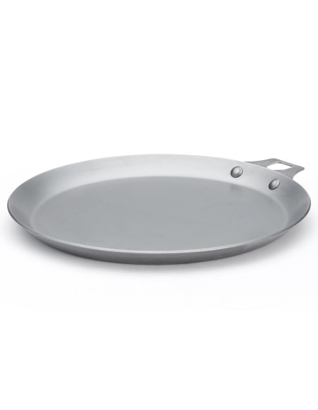 De Buyer Mineral B Twisty 26cm teräksinen pannukakkupannu