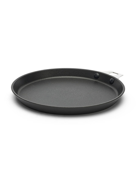 De Buyer Choc Intense Twisty pannenkoekenpan van gesmeed aluminium met antiaanbaklaag