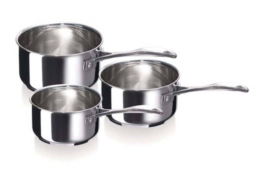 Beka Chef 3-teiliges Topfset aus Edelstahl 16 bis 20 cm