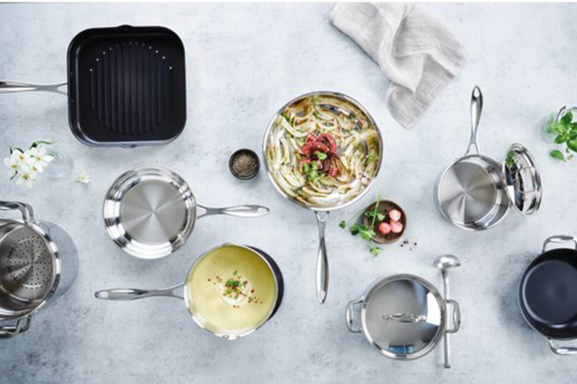 Beka Chef 3-teiliges Topfset aus Edelstahl 16 bis 20 cm