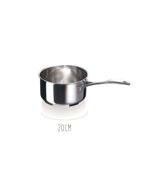 Juego de 3 cacerolas de acero inoxidable Beka Chef de 16 a 20 cm
