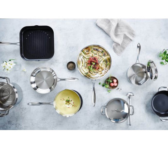 Set van 4 roestvrijstalen Beka Chef kookpannen van 14 tot 20 cm 2