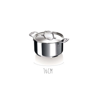Beka Chef roestvrijstalen braadpan met deksel