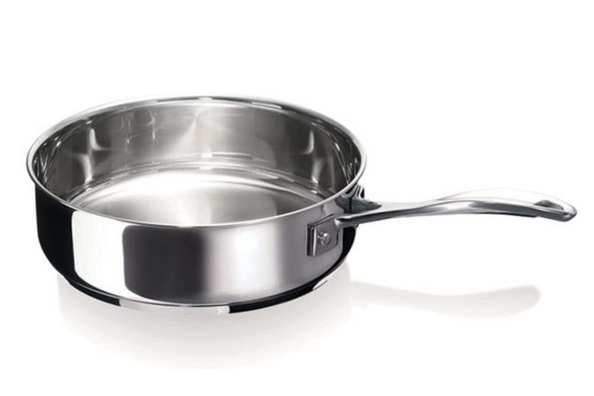 Beka Chef Sauteuse aus Edelstahl mit Deckel 24cm