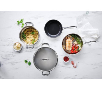 Beka Chef sauterpanna i rostfritt stål med lock 24cm 2