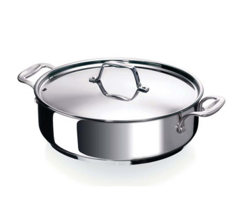 Beka Chef sauterpanna i rostfritt stål med lock 28cm