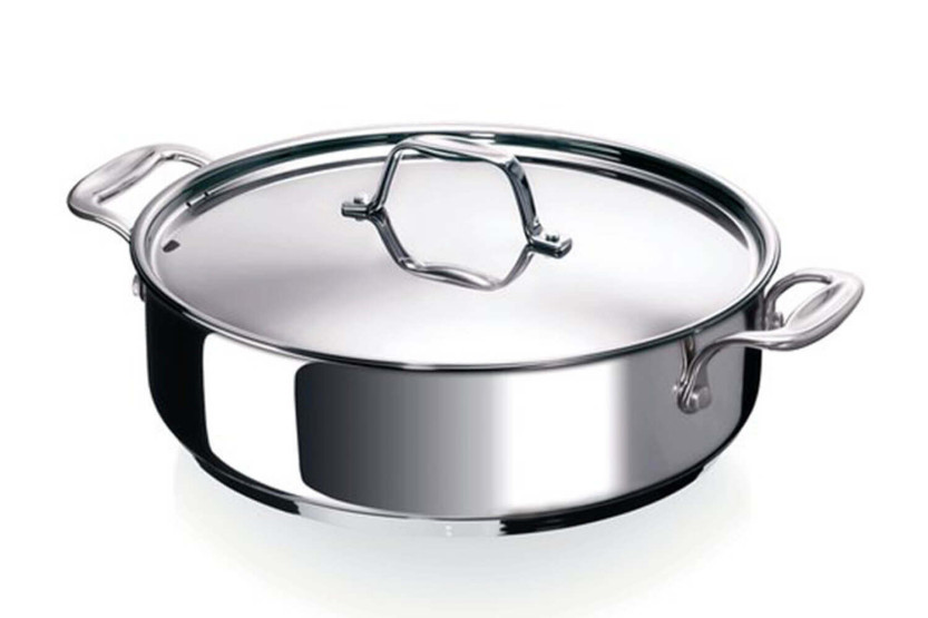 Beka Chef sartén de acero inoxidable con tapa 28cm